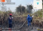 POLRES SERUYAN BERSAMA TIM GABUNGAN SIGAP TANGANI KEBAKARAN LAHAN