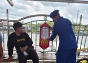 Sat Polairud Polres Sukamara Susuri Tepian DAS Jelai, Perkuat Kehadiran Polisi di Wilayah Perairan