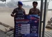 Jaga Kondusifitas Perairan DAS Barito, Polres Barito Utara Gencarkan Patroli dan Sambang Polmas