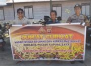 Warga Mandomai Sampaikan Aspirasi Lewat Jumat Curhat, Polsek Kapuas Barat Siap Perkuat Patroli