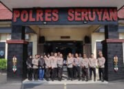 SELESAI BERTUGAS DI SERUYAN, WAKAPOLRES LEPAS SATGAS EDUKASI KARHUTLA MAHASISWA STIK LEMDIKLAT POLRI MENUJU MAPOLDA KALTENG