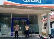 Cegah Aksi Kriminal di Objek Vital, Polsek Kapuas Barat Tingkatkan Patroli di Bank BRI Cabang Mandomai