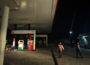 Kehadiran Sat Samapta di SPBU Sukamara Perkuat Pencegahan Gangguan saat Pelayanan Malam