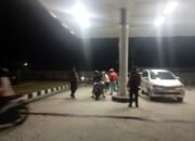 Sat Samapta Perketat Pemantauan SPBU Sukamara untuk Menjaga Keamanan Pelayanan Malam