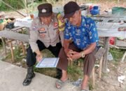 Bhabinkamtibmas Sei Kayu Ingatkan Warga: Bakar Lahan Bisa Berujung 15 Tahun Penjara
