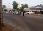 Sat Samapta Polres Sukamara Hadir Sejak Pagi, Bantu Jaga Ketertiban di Tengah Aktivitas Masyarakat