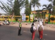 Pengaturan Pagi Sat Lantas Polres Sukamara Dukung Mobilitas Warga agar Tetap Aman dan Lancar