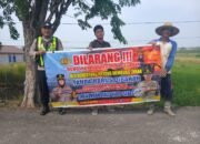 DALAM UPAYA PENCEGAHAN KEBAKARAN HUTAN DAN LAHAN, PERSONEL POLSEK PULAU PETAK SOSIALISASIKAN SANKSI PIDANA PELAKU KARHUTLA KE MASYARAKAT KECAMATAN PULAU PETAK