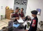 Lingkungan Lapas Kelas III Sukamara Tetap dalam Pengawasan Sat Samapta pada Patroli Malam