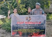 Polsek Permata Kecubung Ajak Warga Jaga Keamanan Lingkungan sekaligus Waspadai Ancaman Karhutla