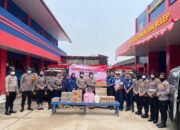 Polres Barito Utara Salurkan Bantuan Sosial untuk Petugas Garda Depan Penanganan Karhutla