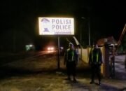 POLSEK PULAU PETAK LAKSANAKAN KEGIATAN SIAGA MAKO PADA MALAM HARI GUNA CIPTAKAN SITUASI AMAN