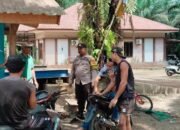 Polsek Balai Riam Perkuat Kehadiran di Tengah Warga untuk Menjaga Situasi Tetap Kondusif