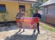 Antisipasi Kebakaran Hutan dan Lahan, Polsek Kapuas Barat Gencarkan Sosialisasi di Mandomai