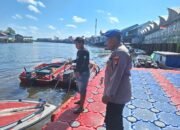 Dari Pinggiran DAS Jelai, Sat Polairud Sampaikan Pesan Keamanan kepada Warga