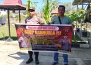 Cegah Karhutla dari Hulu, Polsek Kapuas Barat Ajak Warga Mandomai Buka Lahan Tanpa Membakar