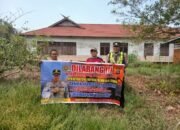 DALAM UPAYA PENCEGAHAN KEBAKARAN HUTAN DAN LAHAN, PERSONEL POLSEK PULAU PETAK SOSIALISASIKAN SANKSI PIDANA PELAKU KARHUTLA KE MASYARAKAT KECAMATAN PULAU PETAK