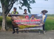 PERSONEL POLSEK PULAU PETAK LAKSANAKAN SOSIALISASI ILEGAL MINING KE MASYARAKAT GUNA PENCEGAHAN TAMBANG LIAR DI WILAYAH KECAMATAN PULAU PETAK