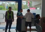 Antisipasi Kejahatan Di Wilayah Objek Vital Polsek Kapuas Barat Lakukan Patroli Di Bank BRI Mandomai