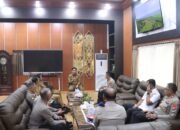 Polres Barito Utara Perkuat Sinergi dan Harkamtibmas Lewat Kunjungan Silaturahmi ke Kantor Bupati