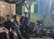 ANGGOTA POLSEK PULAU PETAK LAKSANAKAN PATROLI MALAM, GUNA MEWUJUDKAN KAMTIBMAS KONDUSIF DI WILAYAH KECAMATAN PULAU PETAK