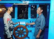 PATROLI MALAM DI DAS SERUYAN, SATPOLAIRUD PERKUAT PENGAWASAN DAN SAMBANGI WARGA