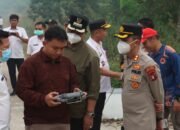 Kapolres Barito Utara Bersama Bupati dan Forkopimda Tinjau Lokasi Karhutla di Desa Trahean, Tegaskan Komitmen Sinergi Penanggulangan Bencana