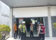 Piket Pamapta Polres Gunung Mas Intensifkan Patroli Dialogis di Perbankan Dan Pasar Kuala Kurun