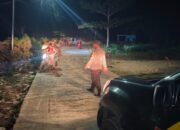 Polsek Balai Riam Tingkatkan Patroli Malam, Pantau Situasi Kamtibmas dan Sampaikan Imbauan kepada Masyarakat