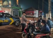 Pengawasan Wilayah Berlanjut pada Malam Hari, Polsek Balai Riam Turunkan Personel