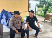 Tangkal Hoaks dan Provokasi, Personel Polsek Kahulut Ajak Warga Jaga Kamtibmas
