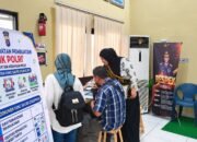 Polwan Polres Gunung Mas Layani Warga di SPKT, Kedepankan Respons Cepat dan Humanis
