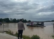 Air DAS Kahayan Normal, Polsek Sepang Beri Rasa Tenang bagi Masyarakat Sepang Simin