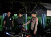 Dari Jalan hingga Lingkungan Permukiman, Polsek Jelai Lakukan Patroli Malam