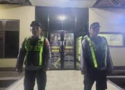 POLSEK PULAU PETAK LAKSANAKAN KEGIATAN SIAGA MAKO PADA MALAM HARI GUNA CIPTAKAN SITUASI AMAN