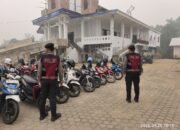 **Cegah Kemacetan dan Laka Lantas, Tim Patroli Presisi Laksanakan Pengaturan di Depan Gereja Katolik St. Mikhael**