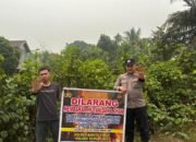 **Warga Benua Lima Pahami Bahaya dan Sanksi Karhutla, Polsek Gencarkan Sosialisasi**