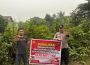 **Dekat dengan Masyarakat, Polsek Benua Lima Sosialisasikan Zona Integritas dan Layanan Tanpa Biaya**