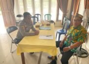 Wujudkan Wilayah yang Aman, Polsek Kahulut Masifkan Sosialisasi Anti-Hoaks di Tumbang Miri