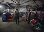 Sat Samapta Polres Sukamara Pantau Pelabuhan Speedboat pada Malam Hari
