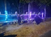 Sat Samapta Pantau Jalan Tjilik Riwut dalam Patroli Malam