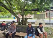 Sinergi Jaga Kedamaian, Personel Polsek Rungan Intensifkan Cooling System di Jakatan Raya