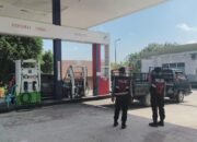 Sat Samapta Polres Sukamara Pantau Situasi di SPBU pada Jam Aktivitas Pagi