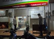 Jamin Keamanan Malam Hari, Personel Polsek Kahut Intensifkan Patroli Objek Vital dan Pemukiman di Tumbang Miri