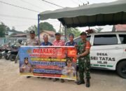 DALAM UPAYA PENCEGAHAN KEBAKARAN HUTAN DAN LAHAN, PERSONEL POLSEK PULAU PETAK SOSIALISASIKAN SANKSI PIDANA PELAKU KARHUTLA KE MASYARAKAT KECAMATAN PULAU PETAK