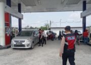 Sat Samapta Polres Sukamara Sambangi SPBU Sukamara, Pantau Aktivitas Pagi dan Sampaikan Pesan Kamtibmas