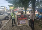Jaga Kelestarian Alam, Personel Polsek Kurun Gencarkan Sosialisasi Illegal Mining
