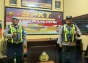 POLSEK PULAU PETAK LAKSANAKAN KEGIATAN SIAGA MAKO PADA MALAM HARI GUNA CIPTAKAN SITUASI AMAN