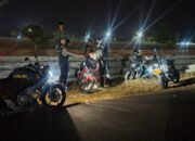 Sat Samapta Polres Sukamara Patroli Malam di Bundaran Makam Pahlawan, Pantau Situasi Jalan Tjilik Riwut