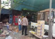 Jaga Sejuknya Kamtibmas, Personel Polsek Kurun Sapa Warga Jaga Kamtibmas